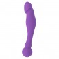 INTENSE SILICONE RICK DUAL LILA MASAJEADOR DOBLE FLEXIBLE