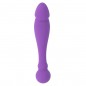 INTENSE SILICONE RICK DUAL LILA MASAJEADOR DOBLE FLEXIBLE