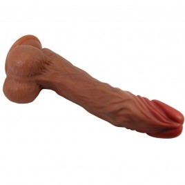 Imagen, dildo realista con ventosa fuerte para uso manos libres 25 cm, online