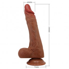 Imagen, vibrador realista con glande marcado y funciones avanzadas, online