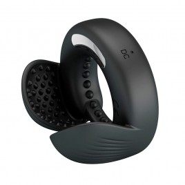 ANILLO PARA PENE CON VIBRACIÓN Y ESTIMULADOR TESTICULAR PRETTY LOVE QUENTIN