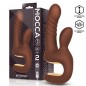 VIBRADOR RABBIT CON THRUSTING INTOYOU MOCCA USB ERGONÓMICO
