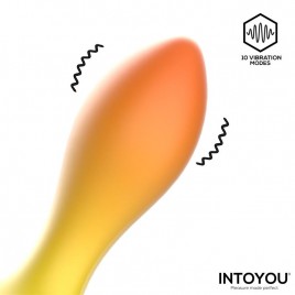 Imagen, plug anal ergonómico base segura vibrador silencioso Intoyou Auria, online
