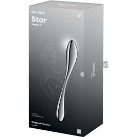 Imagen, dildo acero inoxidable doble uso Satisfyer Star Force 3 estimulación intensa, online