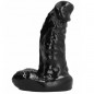 DILDO ALL BLACK 13 CM PARA PRINCIPIANTES REALISTA Y COMPACTO