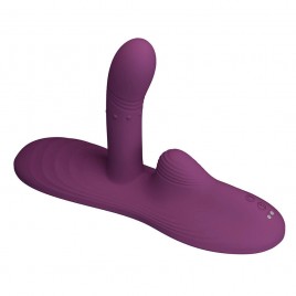 VIBRADOR SIT-DOWN CON CALOR Y CONTROL REMOTO PRETTY LOVE LUKA
