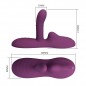 VIBRADOR SIT-DOWN CON CALOR Y CONTROL REMOTO PRETTY LOVE LUKA