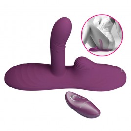 Imagen, vibrador base ergonómica con estimulación clítoris y calor, online