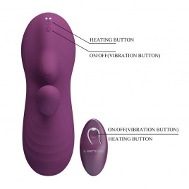 Imagen, vibrador ergonómico con almohadilla y control remoto, online