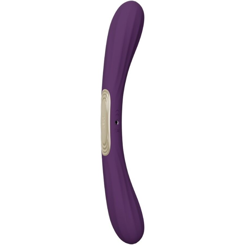 LELO BOOMERANG VIBRADOR DOBLE EXTREMO RECARGABLE IMPERMEABLE
