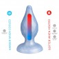 PLUG ANAL DIAMOND SILEXD SILICONA LÍQUIDA TERMOREACTIVA AZUL