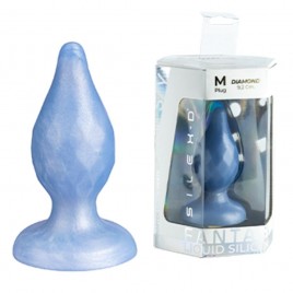 Imagen, plug anal silicona liquida termorreactivo azul perla silexd, online