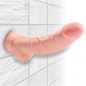 DILDO KING COCK TRIPLE DENSIDAD 18 CM CON VENTOSA REALISTA DILDO KING COCK TRIPLE DENSIDAD 18 CM CON VENTOSA REALISTA