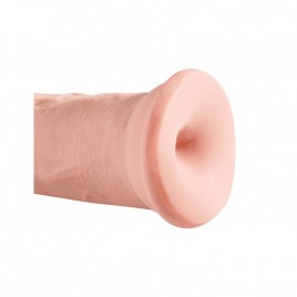 Imagen, dildo premium triple densidad 11 pulgadas natural uso con arnés, online