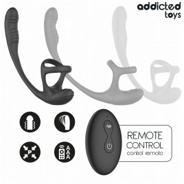 Imagen, plug anal impermeable IPX7 con control remoto estimulación masculina online