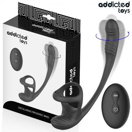 Imagen, plug anal vibración 360 estimulador próstata y testículos silicona premium online
