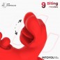 INTOYOU APP SERIES TRIXY VIBRADOR CON APP TAPPING Y BITING