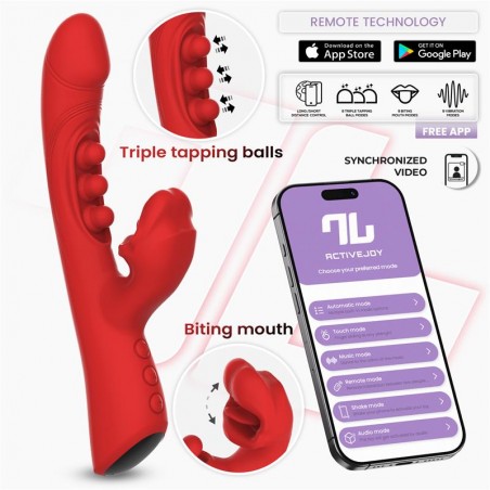 INTOYOU APP SERIES TRIXY VIBRADOR CON APP TAPPING Y BITING