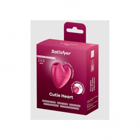 Imagen, succionador de clítoris Satisfyer Cutie Heart con vibración online