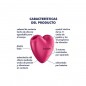 SATISFYER CUTIE HEART SUCCIONADOR DE CLÍTORIS CON VIBRACIÓN SATISFYER CUTIE HEART SUCCIONADOR DE CLÍTORIS CON VIBRACIÓN