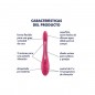 SATISFYER ELASTIC GAME VIBRADOR FLEXIBLE MULTIFUNCIÓN PARA PAREJA SATISFYER ELASTIC GAME VIBRADOR FLEXIBLE MULTIFUNCIÓN PARA PAREJA