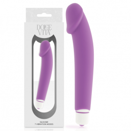 VIBRADOR SILICONA PUNTO G 16CM