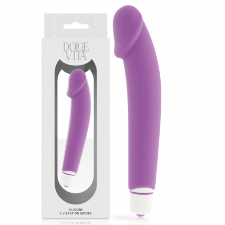 VIBRADOR SILICONA PUNTO G 16CM