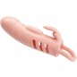 FUNDA PARA PENE CON CONEJITO VIBRADOR FUNDA PARA PENE CON CONEJITO VIBRADOR