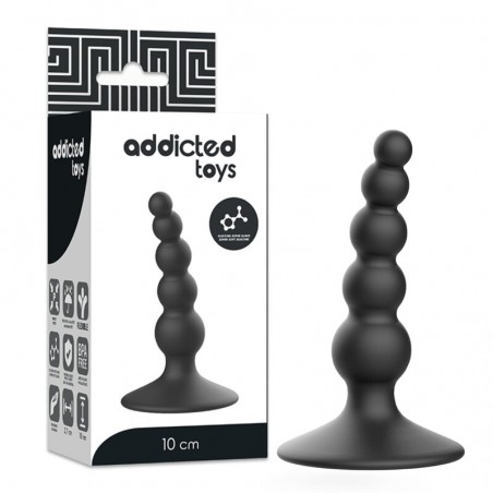 Imagen, plug anal negro silicona médica Addicted Toys online