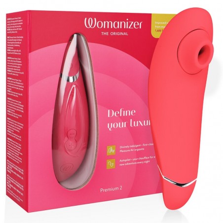 WOMANIZER PREMIUM 2 ESTIMULADOR DE CLÍTORIS CON PLEASURE AIR