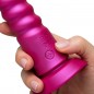 VIBRADOR DE EMPUJE CON VENTOSA ROMP JIGGLE ROSA
