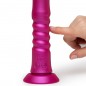VIBRADOR DE EMPUJE CON VENTOSA ROMP JIGGLE ROSA