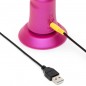 VIBRADOR DE EMPUJE CON VENTOSA ROMP JIGGLE ROSA