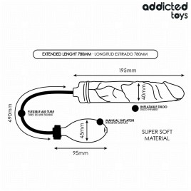 Imagen, juguete inflable addicted toys silicona hipoalergénica, online