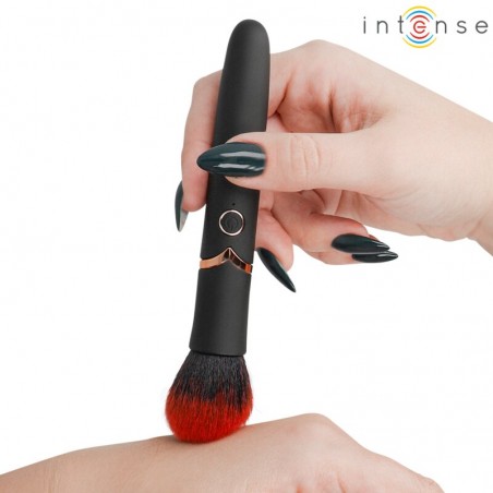 INTENSE EMILIA VIBRADOR BROCHA RECARGABLE 10 VIBRACIONES 16 CM