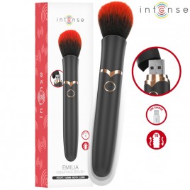 Imagen, vibrador brocha Intense Emilia recargable con 10 vibraciones online