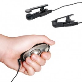 Imagen, pinzas para pezones con estimulación eléctrica y presión regulable, online