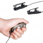 PINZAS PARA PEZONES CON ELECTROESTIMULACIÓN FETISH FANTASY SERIES PINZAS PARA PEZONES CON ELECTROESTIMULACIÓN FETISH FANTASY SERIES