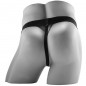 STRAP-ON HUECO VIBRADOR CON TESTÍCULOS FETISH FANTASY 17,8 CM