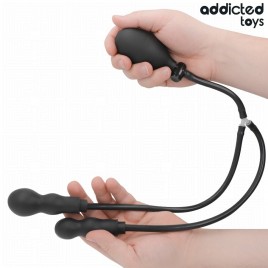 PLUG ANAL DOBLE INFLABLE ADDICTED TOYS MODELO 1