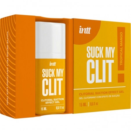 Imagen, gel estimulante clitorial efecto succión sabor mango tropical, online