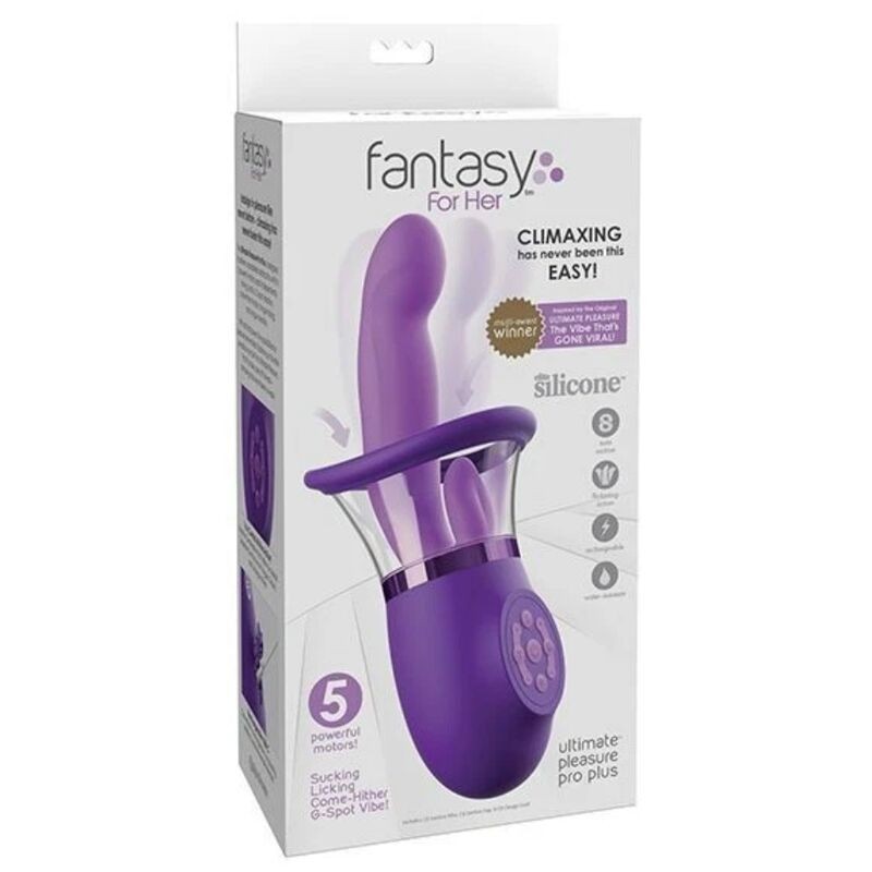 VIBRADOR RABBIT FANTASY ULTIMATE PLEASURE PRO PLUS VIBRADOR RABBIT FANTASY ULTIMATE PLEASURE PRO PLUS