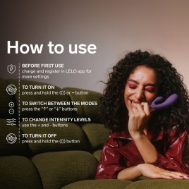 Imagen, LELO INA Thrust vibrador rabbit silencioso, online