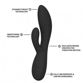 Imagen, LELO INA Thrust vibrador rabbit negro, online