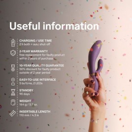 LELO INA THRUST VIBRADOR RABBIT CON EMPUJE