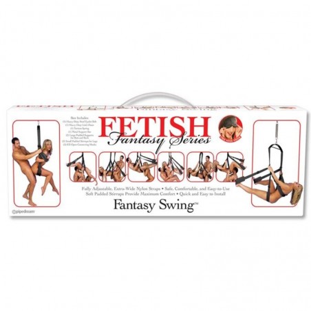 Imagen, columpio erótico Fantasy Swing Negro para parejas, online