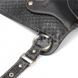 Imagen, Rebellion Reign Dildo Saddle negro con correas y hebillas ajustables online