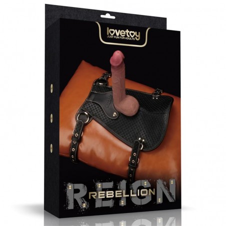 Imagen, Rebellion Reign Dildo Saddle silla de montar erótica premium online