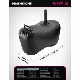 Imagen, Body Dock Fetish Fantasy color negro con ventosa online