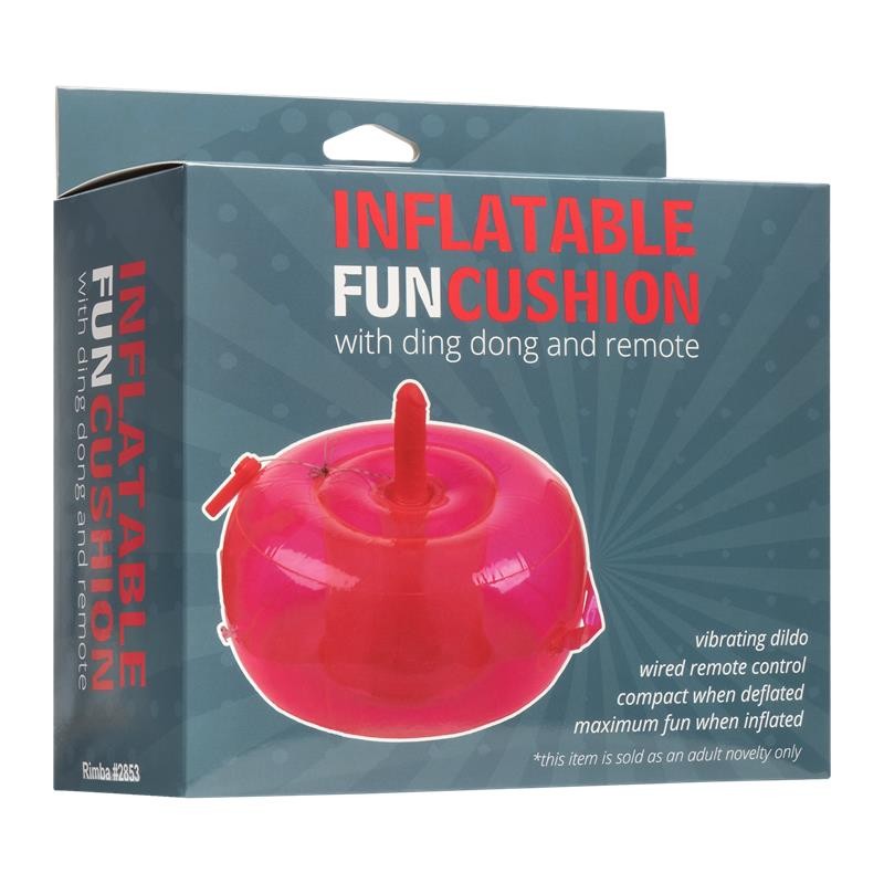 INFLATABLE FUN COJÍN HINCHABLE CON DILDO VIBRADOR INFLATABLE FUN COJÍN HINCHABLE CON DILDO VIBRADOR